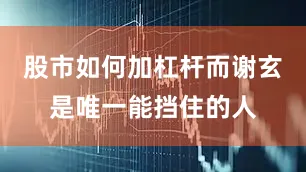 股市如何加杠杆而谢玄是唯一能挡住的人